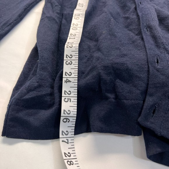Frank & Oak - The Merino 100% Wool Cardigan in Navy S - Picture 4 of 9